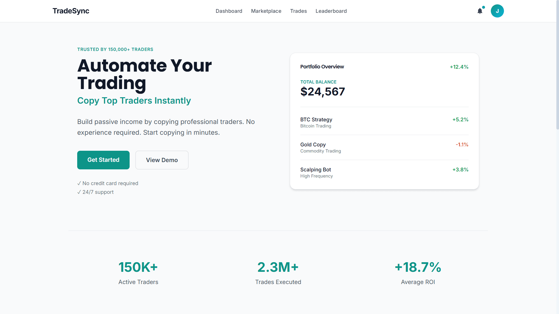 TradeSync - Copy Trading Platform